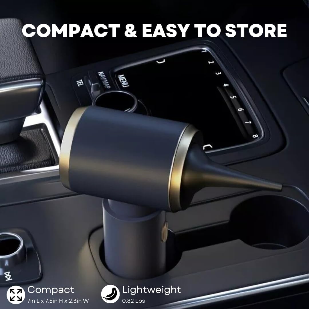 Wireless Mini Electric Blower for Car Cleaning and Household Dusting