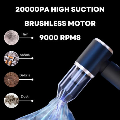 Wireless Mini Electric Blower for Car Cleaning and Household Dusting