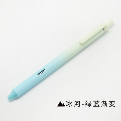 Gradient Color Quick-Dry Student Pens - Wholesale Set