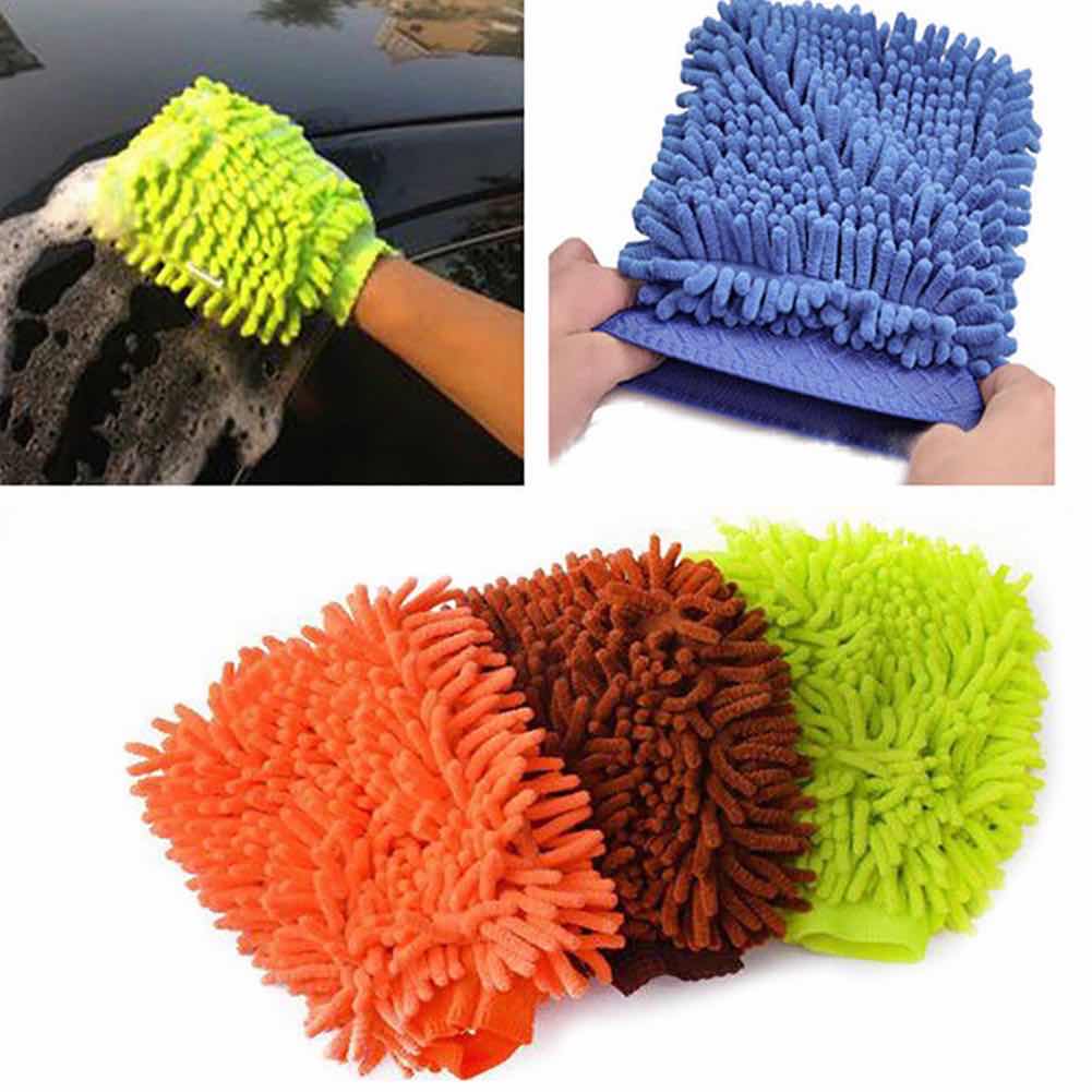 Microfiber Car Cleaning Clay Bar and Detailing Glove Mitt
